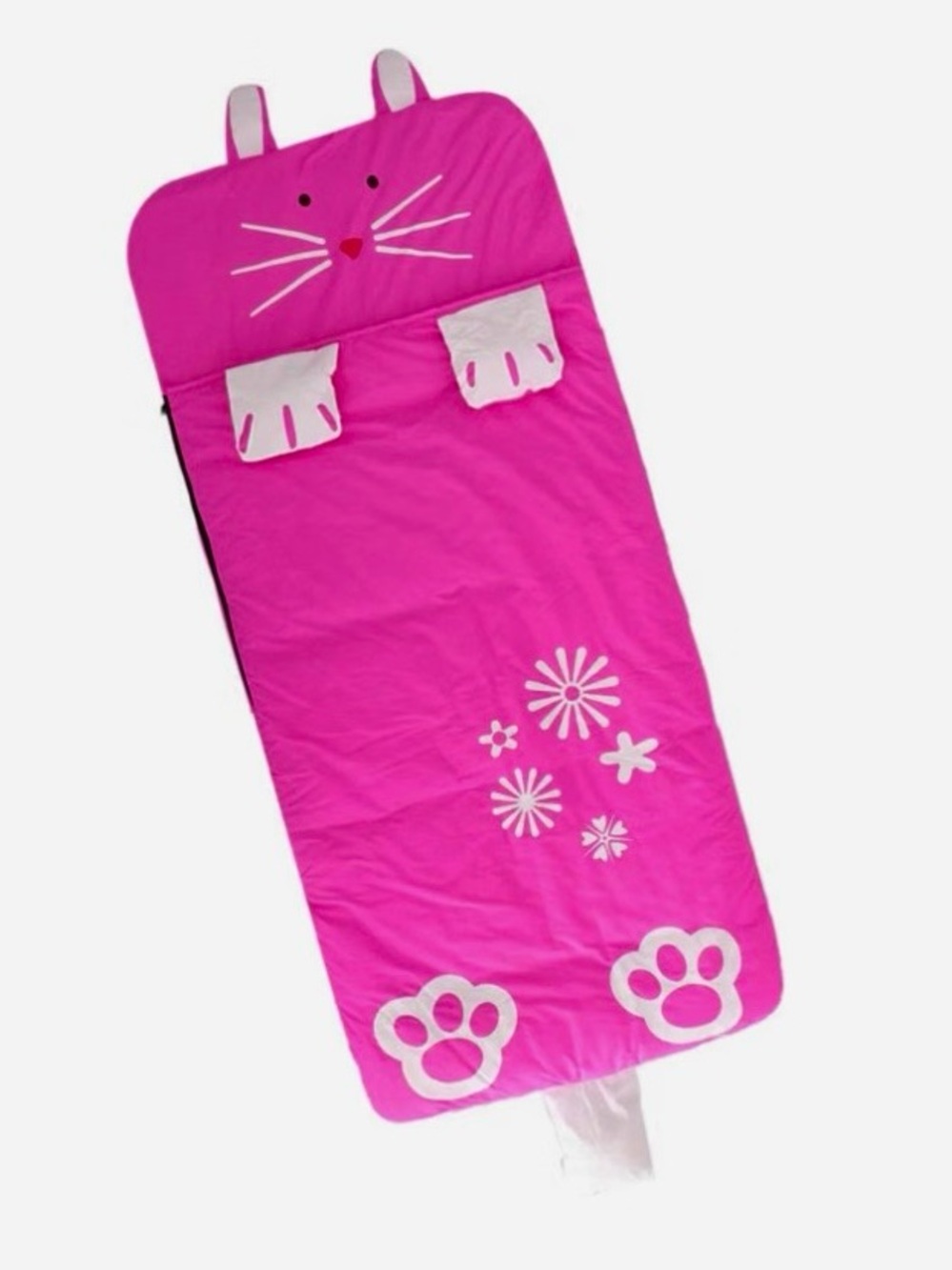 💕Kid’s Pink Cat Themed Sleeping Bag!